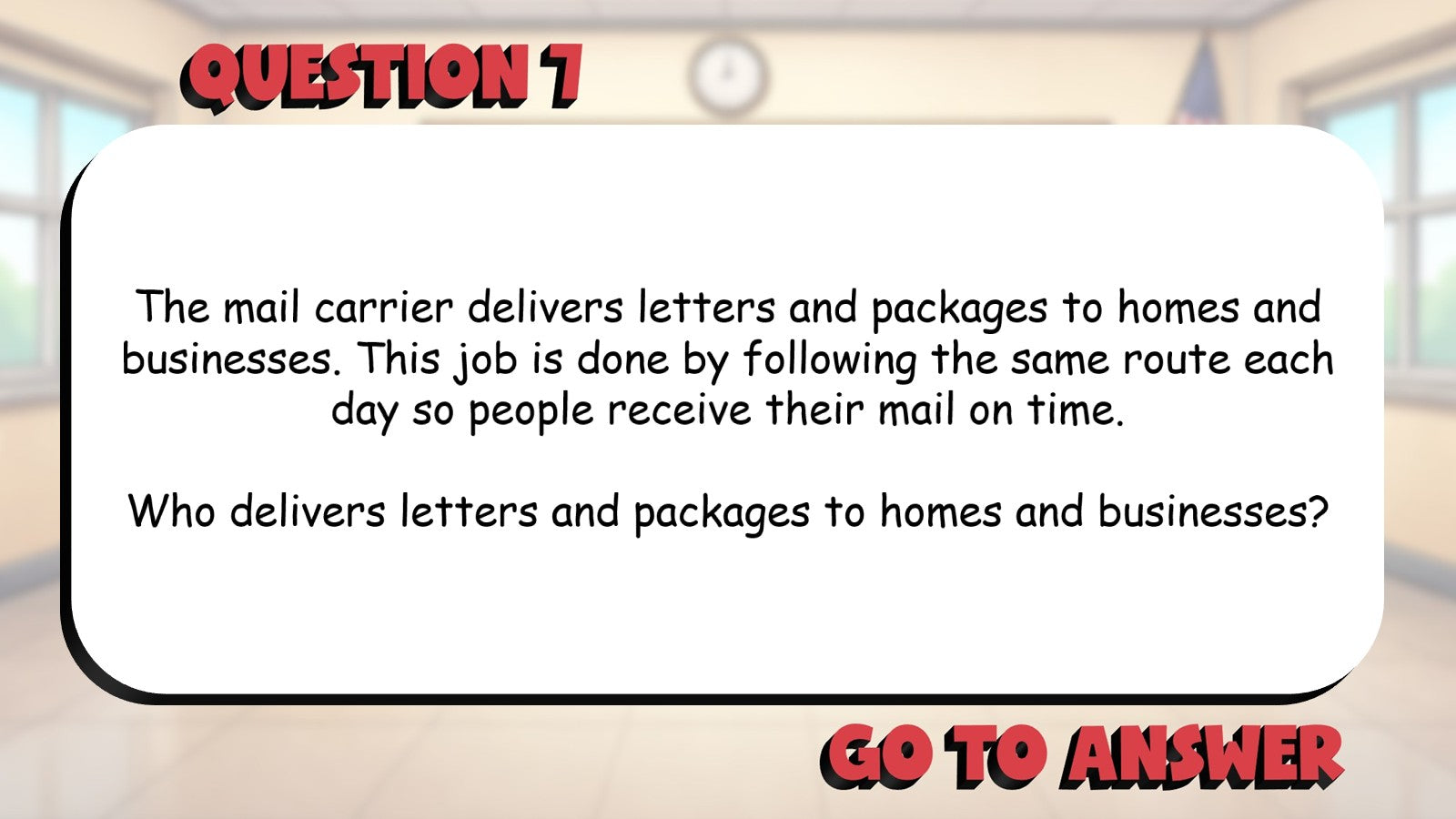 Answer W Questions Using Information BIG TERRIBLE GAME - Grade 4 ELA Review