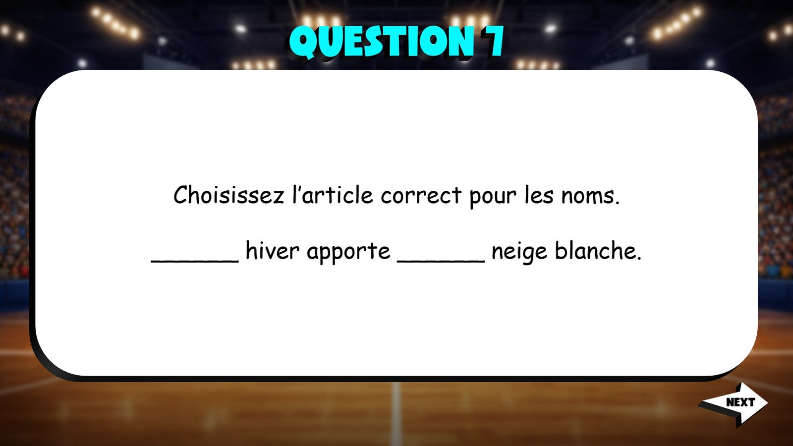 Choose The Article - Personal Memories TRASHKETBALL French Game - No Prep