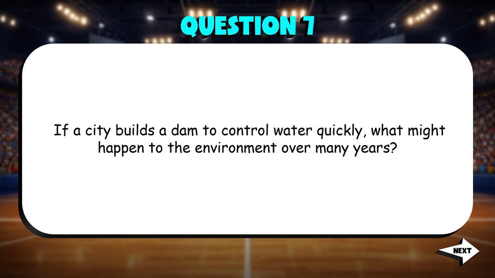 Short Term & Long Term Effects TRASHKETBALL Socials Game - No Prep Grade 3