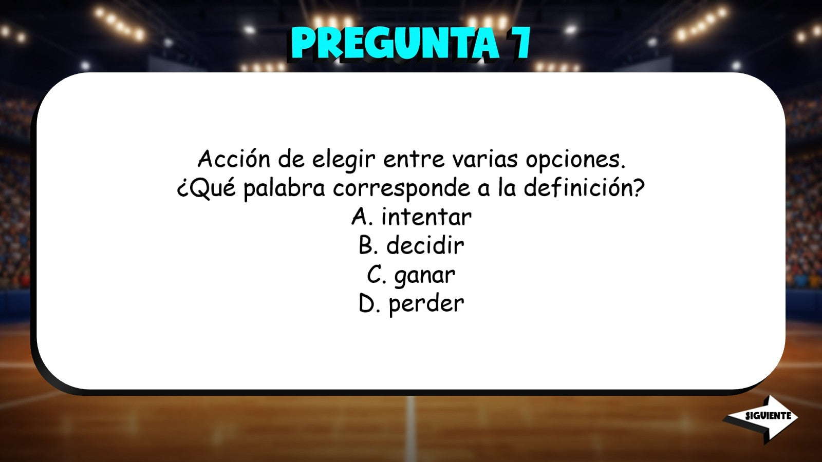 Match the Definition - Life Stories TRASHKETBALL Spanish Game - No Prep Exercise