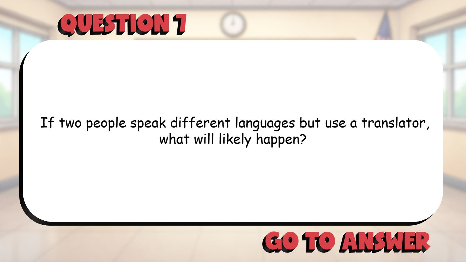 Language as Culture BIG TERRIBLE GAME - No Prep Grade 3 Socials Review Activity