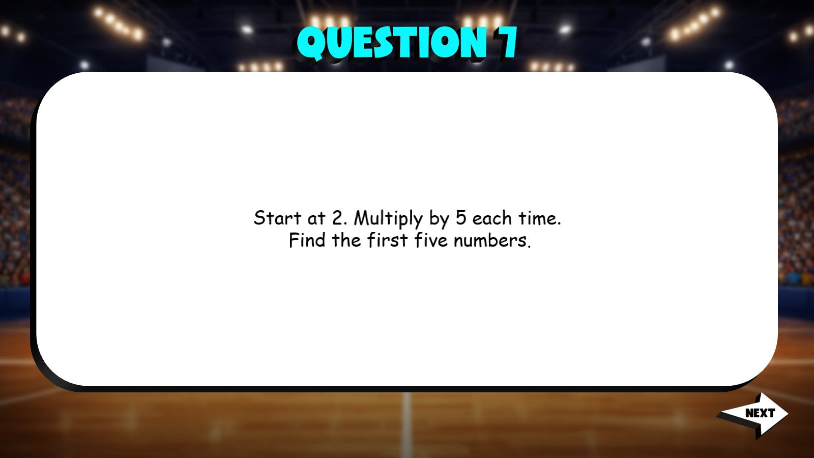 Generating Number Patterns TRASHKETBALL Math Game - No Prep Grade 4 Review