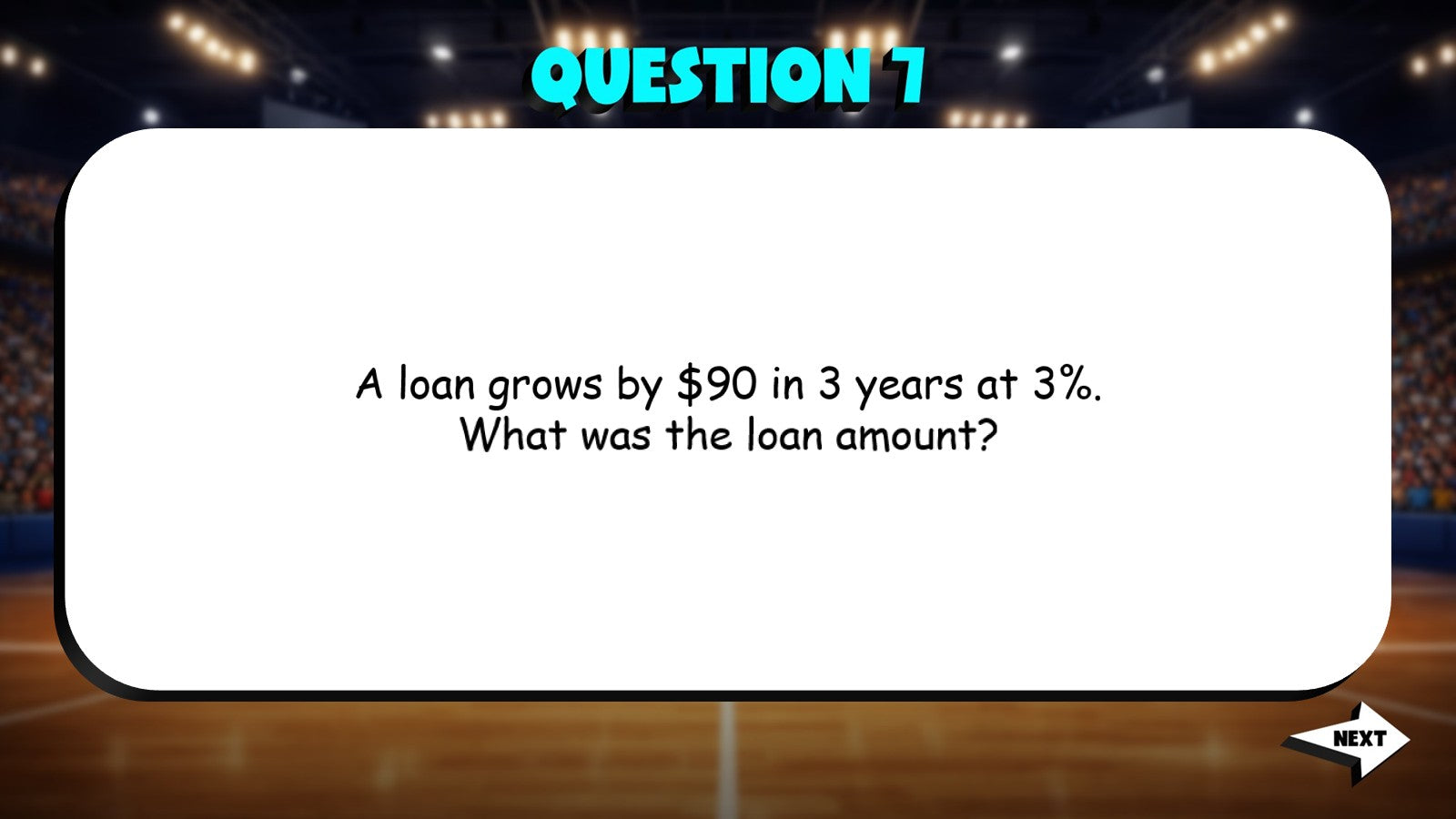 Understand Loans with Equations TRASHKETBALL Math Game - No Prep Grade 7 Review