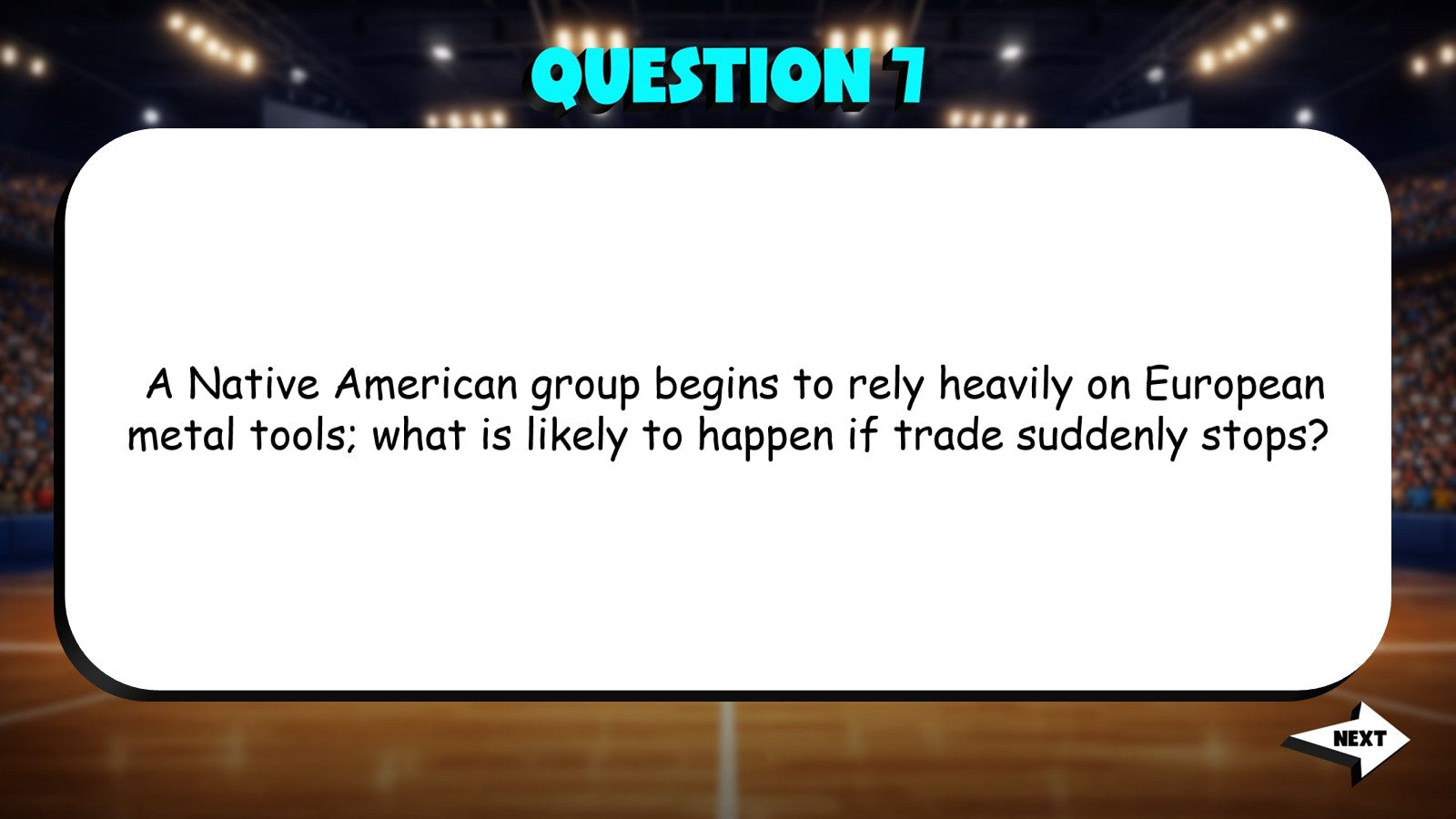 Exchange of Goods TRASHKETBALL Socials Game - No Prep Grade 4 Review Activity