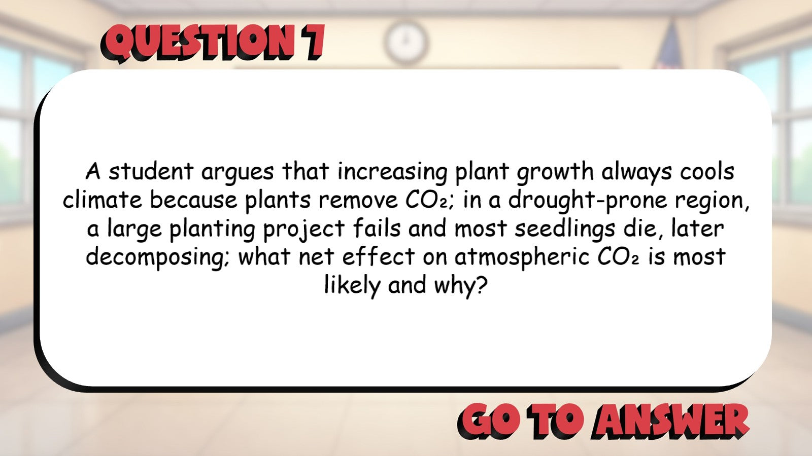 Conservation in Climate Systems Applications BIG TERRIBLE GAME - AP Biology