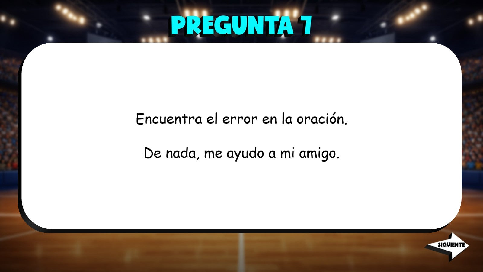Find the Error - Greetings & Farewells TRASHKETBALL Spanish Game - No Prep