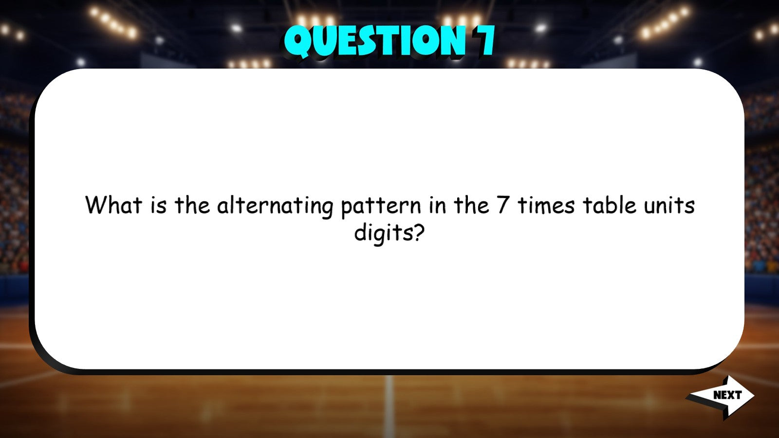 Patterns in Multiplication Tables TRASHKETBALL Math Game - No Prep Grade 5
