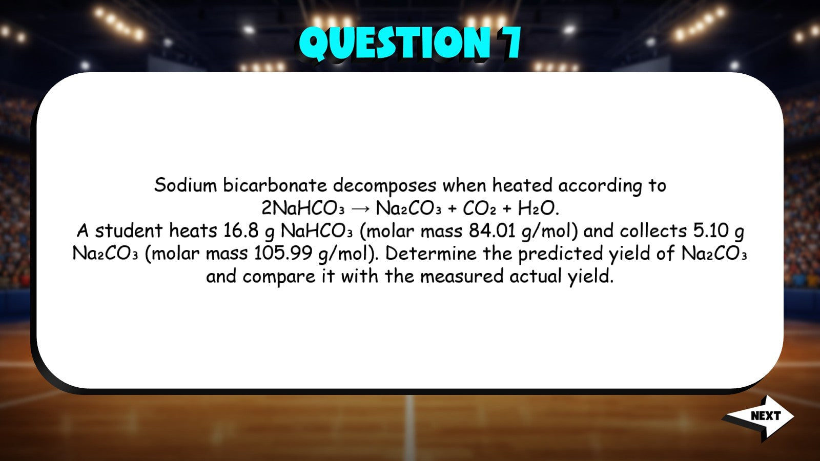 Actual Yield TRASHKETBALL Science Game - No Prep Chemistry Review Activity