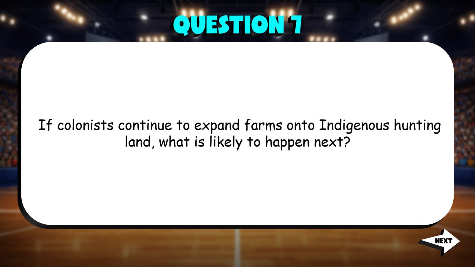 Conflicts with Indigenous Peoples TRASHKETBALL Socials Game - No Prep Grade 4