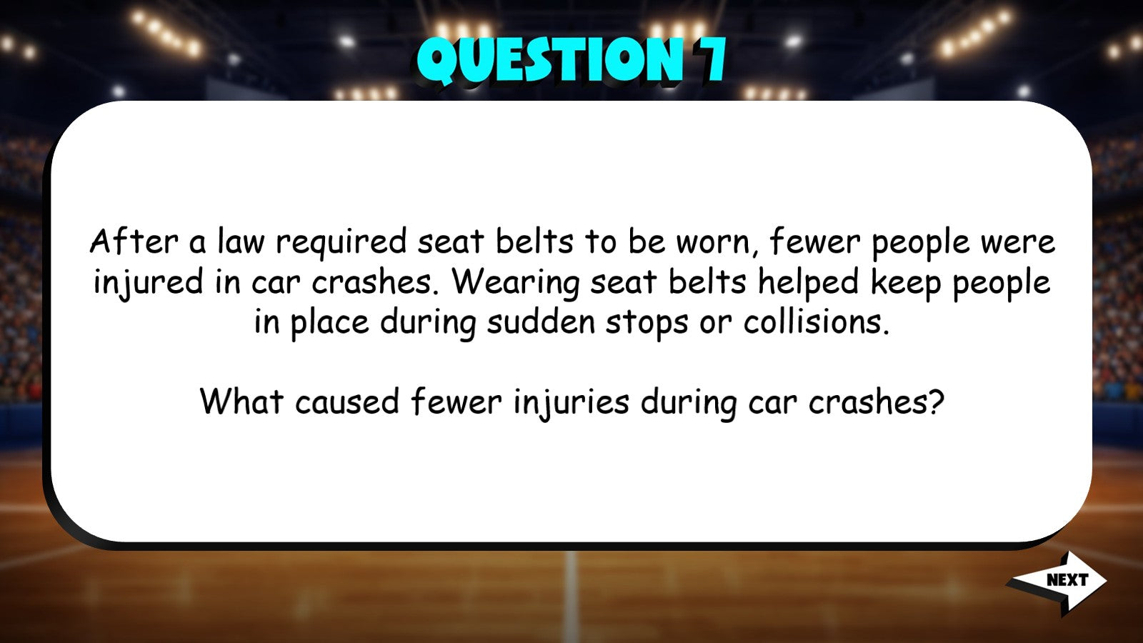 Explain Connections Between Ideas & Events TRASHKETBALL ELA Game - Grade 4