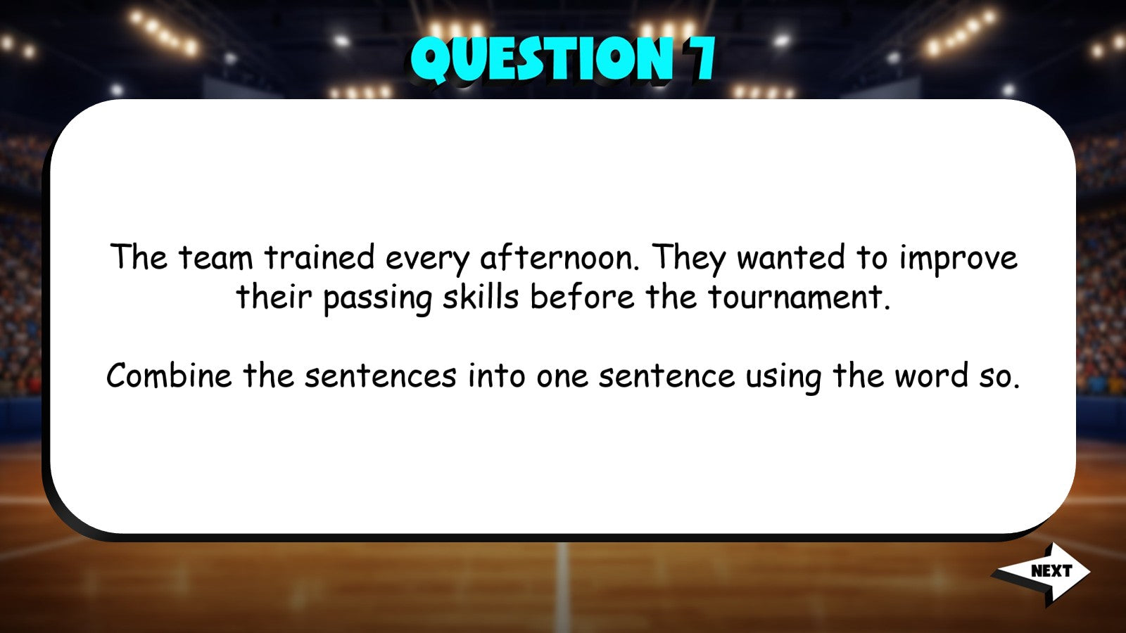 Understand Sentence Structure & Variety TRASHKETBALL ELA Game - No Prep Grade 4