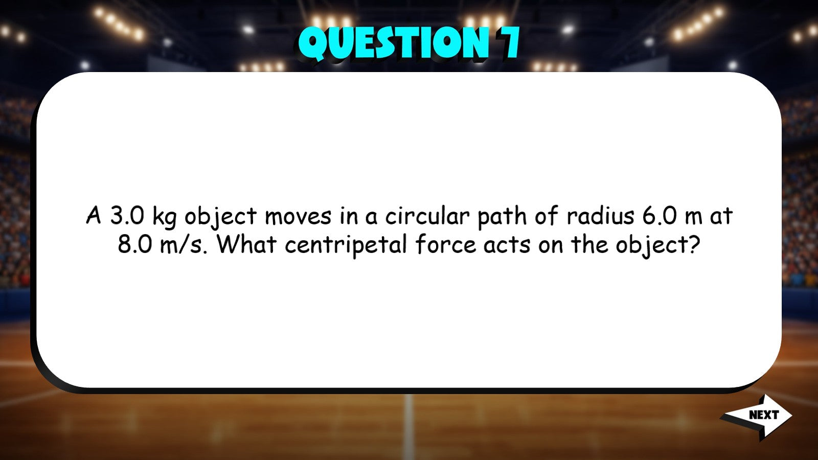 Factors Affecting Circular Motion TRASHKETBALL Science Game - No Prep Physics