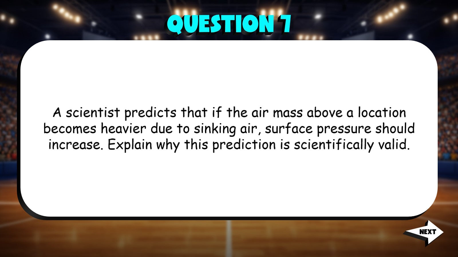 Atmospheric Pressure TRASHKETBALL Game - No Prep Earth Science Review Activity