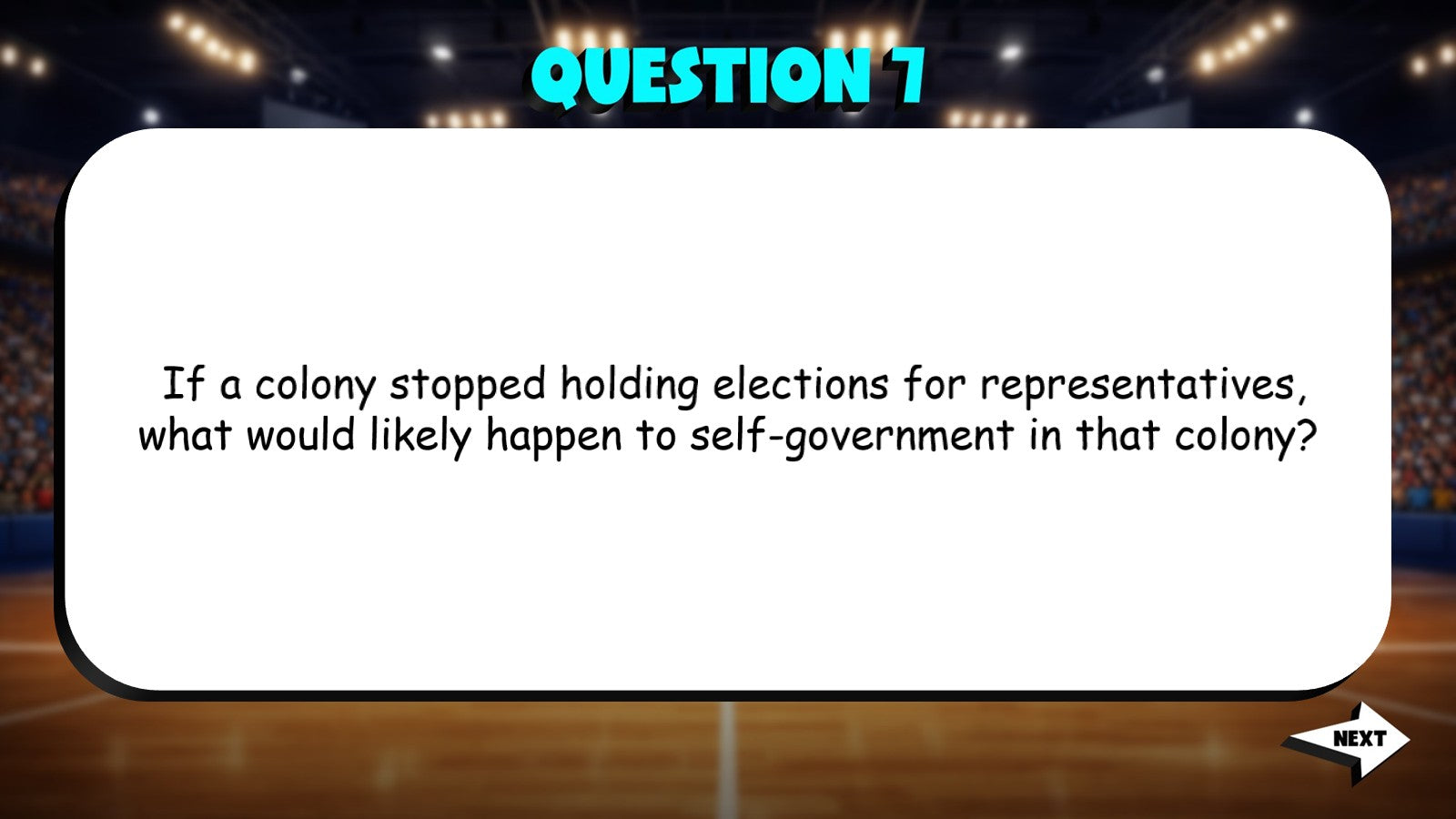 Self Government in the Colonies TRASHKETBALL Socials Game - No Prep Grade 4
