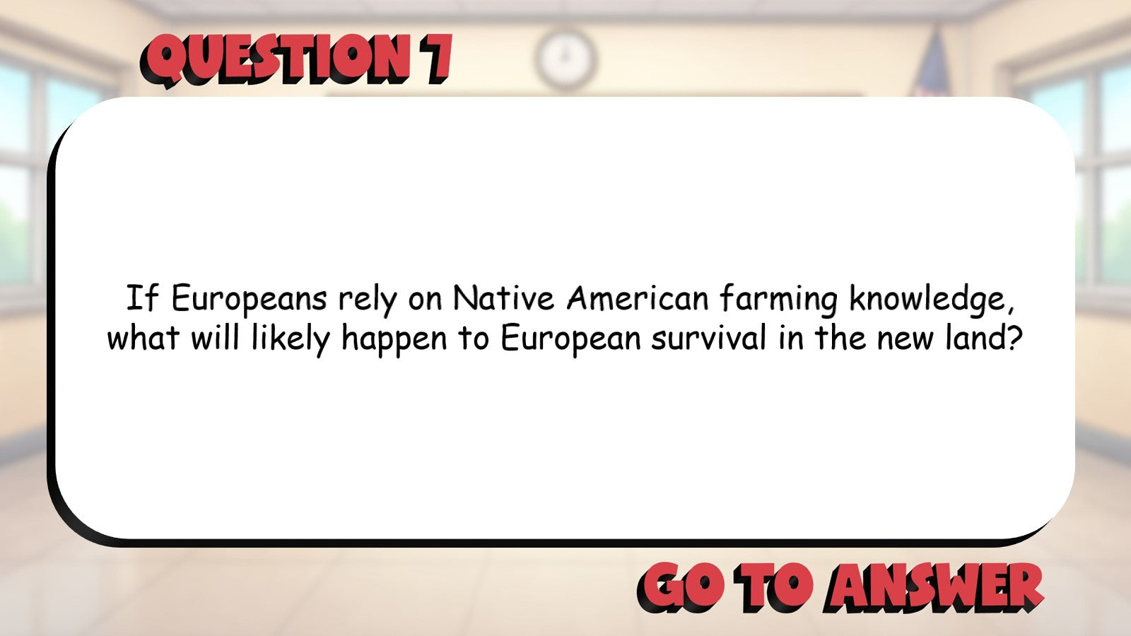 Cultural Changes BIG TERRIBLE GAME - No Prep Grade 4 Socials Review Activity