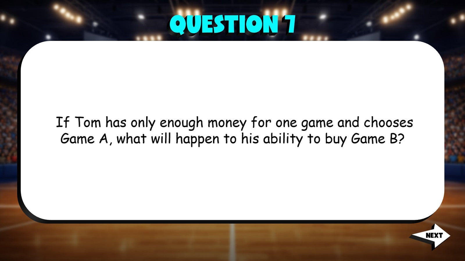 Opportunity Cost in Daily Life TRASHKETBALL Socials Game - No Prep Grade 4