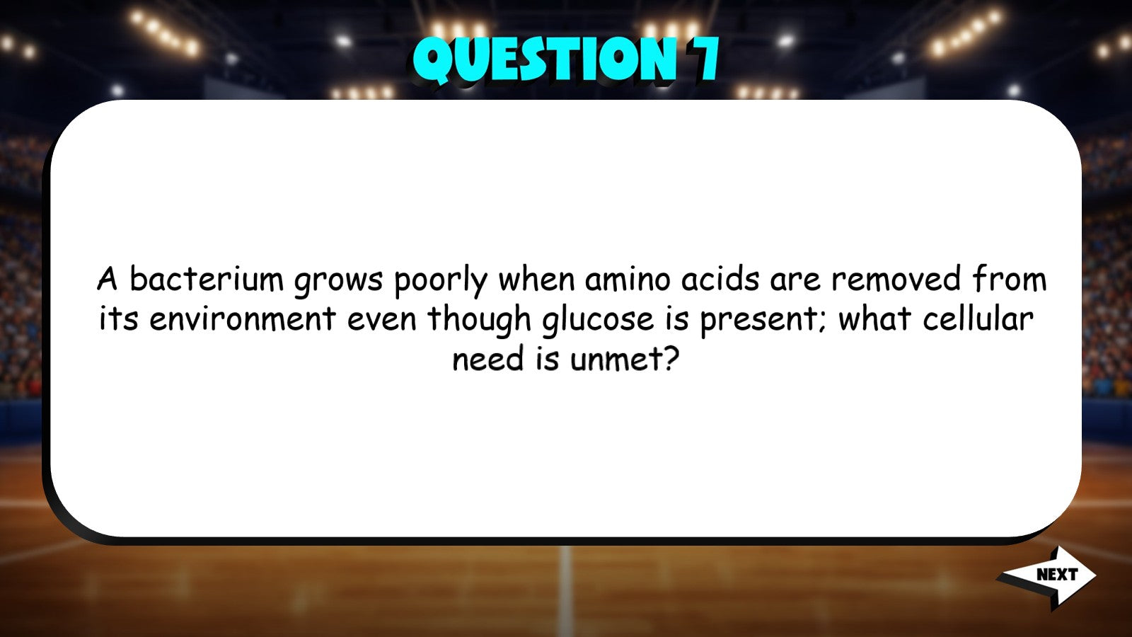 Factors Affecting Microbial Growth TRASHKETBALL Science Game - AP Biology