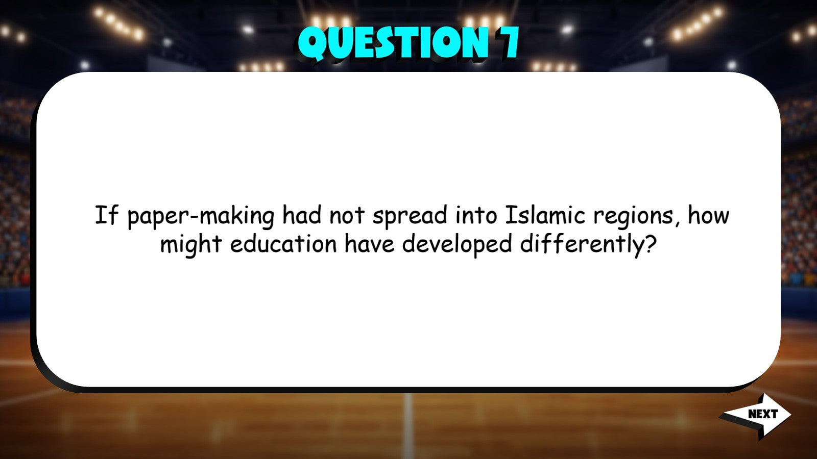 Cultural & Scientific Achievements TRASHKETBALL Game - No Prep World History