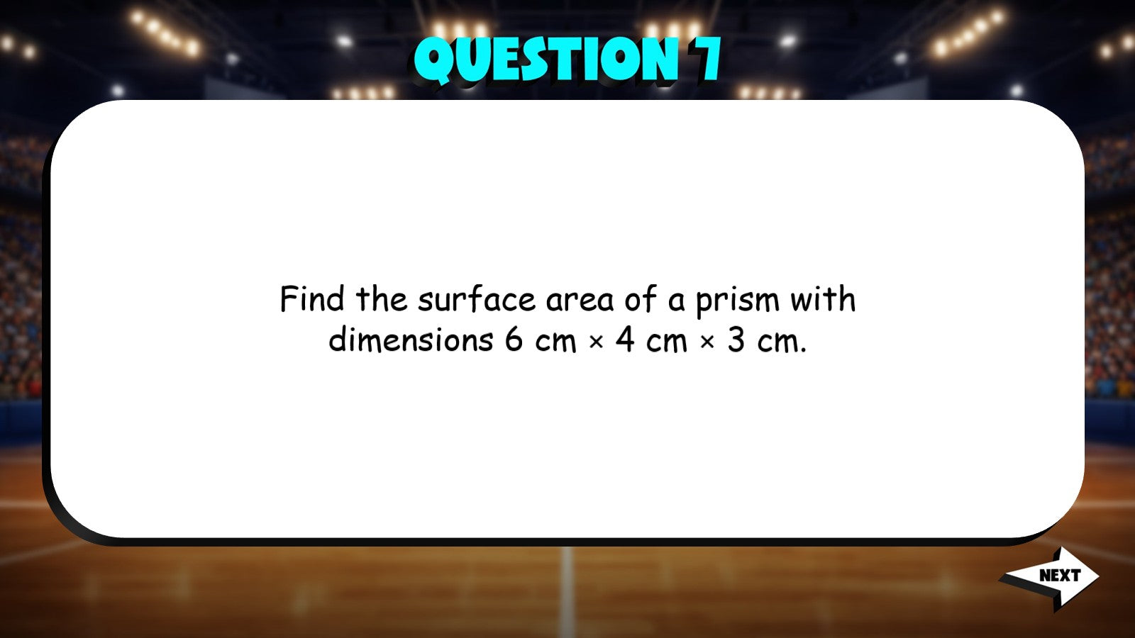 Surface Area Real World Problems TRASHKETBALL Math Game - No Prep Grade 6 Review