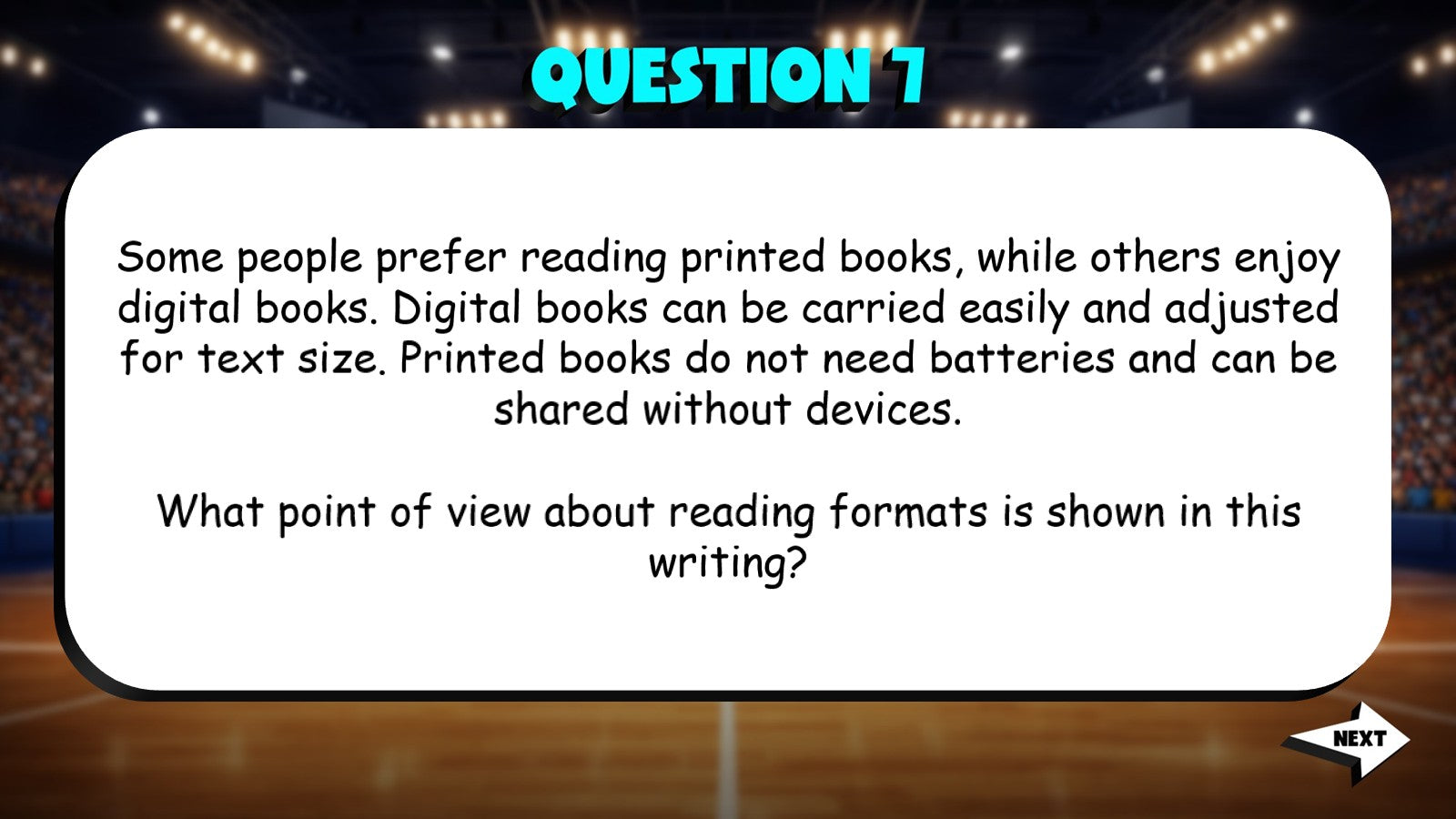 Analyze Author Purpose & Point of View TRASHKETBALL ELA Game - No Prep Grade 4