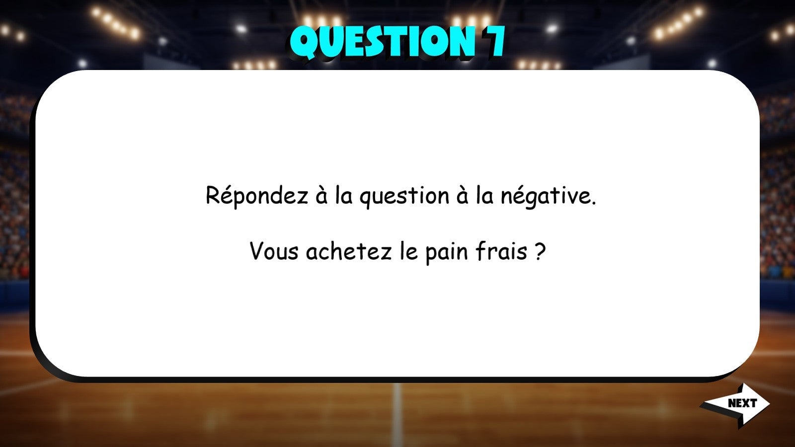 Answer the Question - Cooking & Kitchens TRASHKETBALL French Game - No Prep