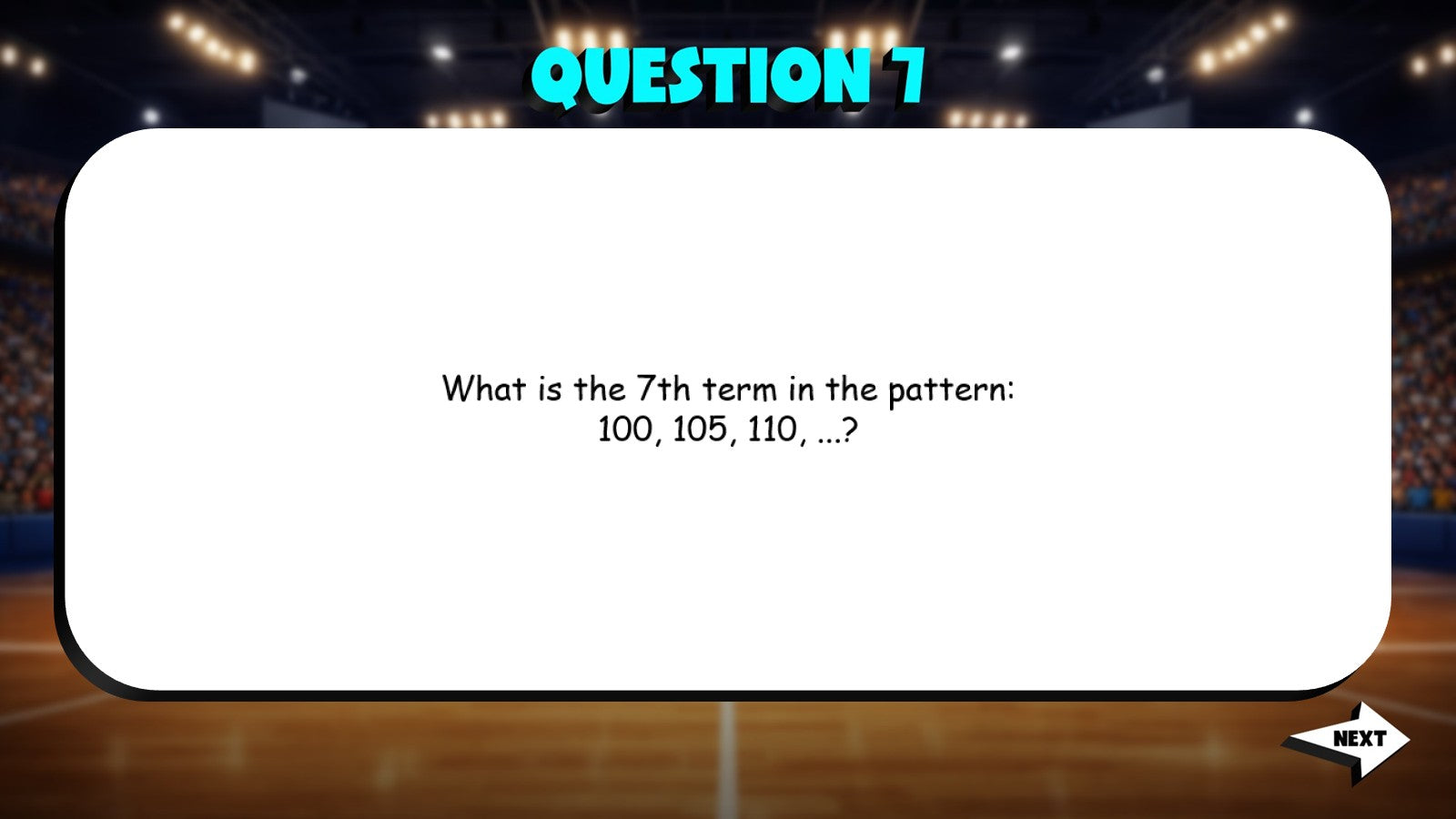 Pattern Rules with Addition TRASHKETBALL Math Game - No Prep Grade 4 Review