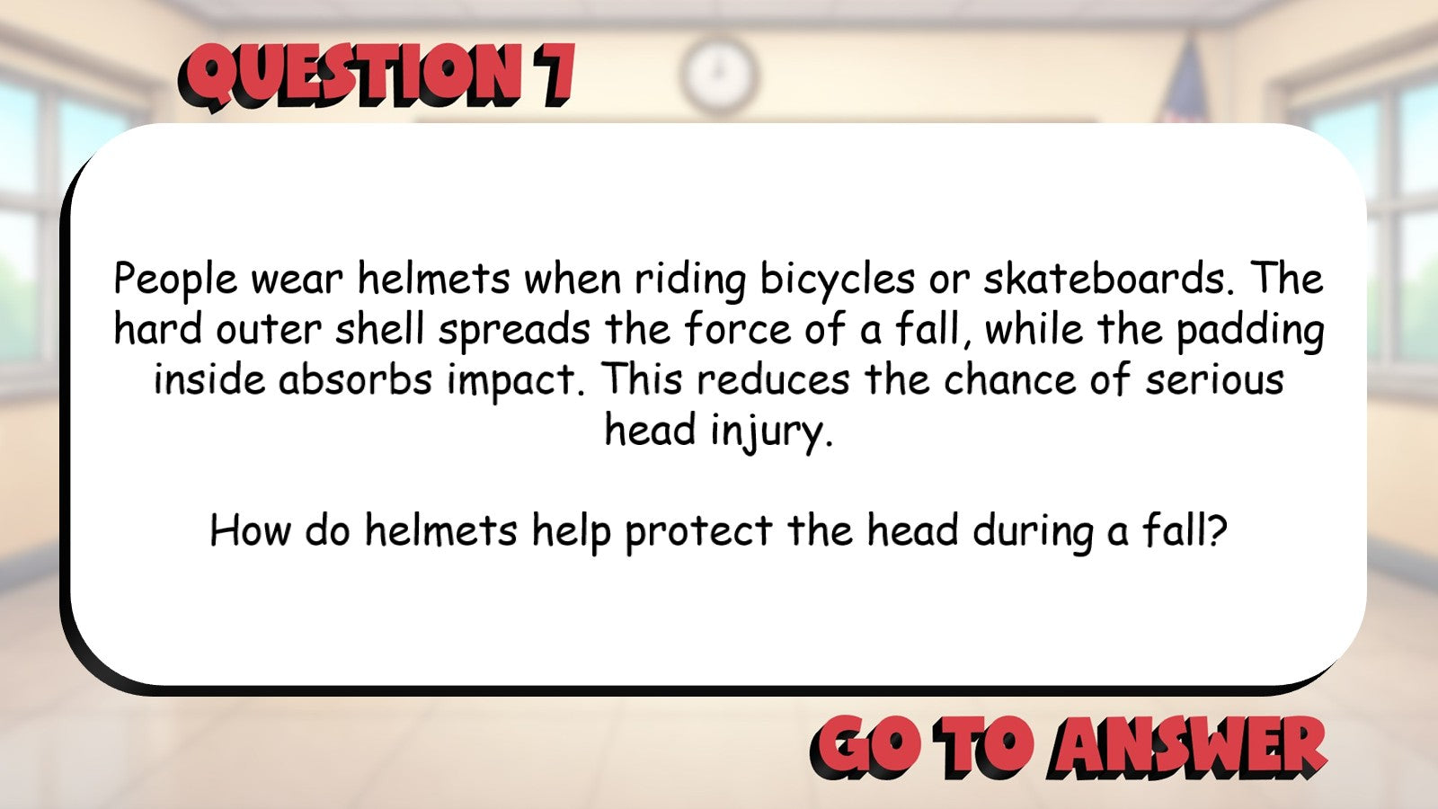 Why & How Questions Using Information BIG TERRIBLE GAME - Grade 4 ELA Review