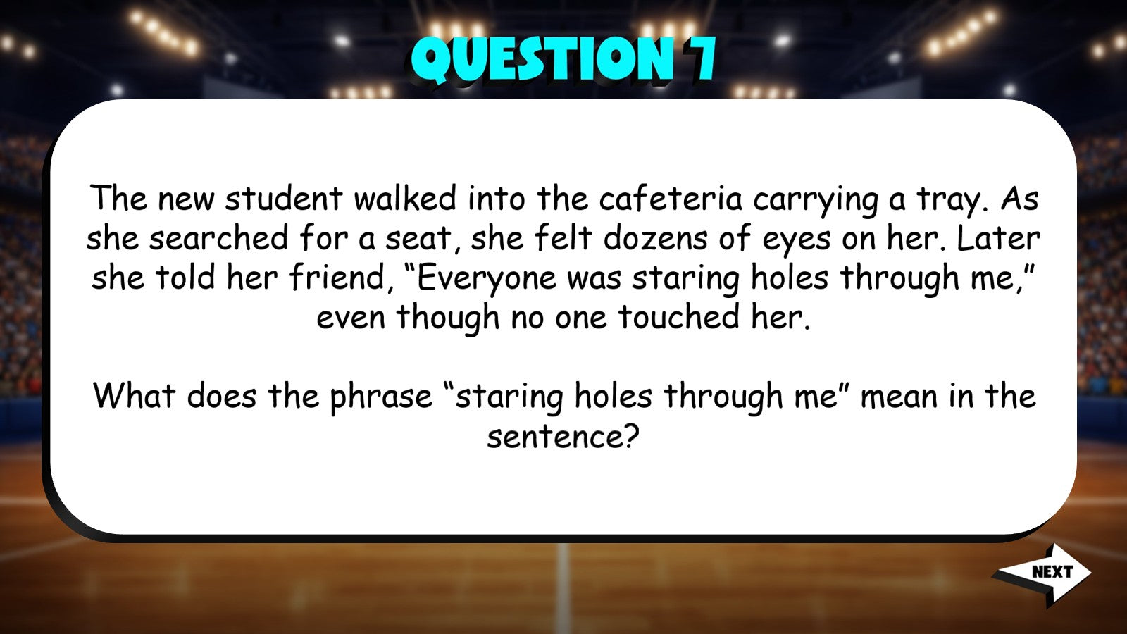 Identify Literal & Nonliteral Language TRASHKETBALL ELA Game - No Prep Grade 6