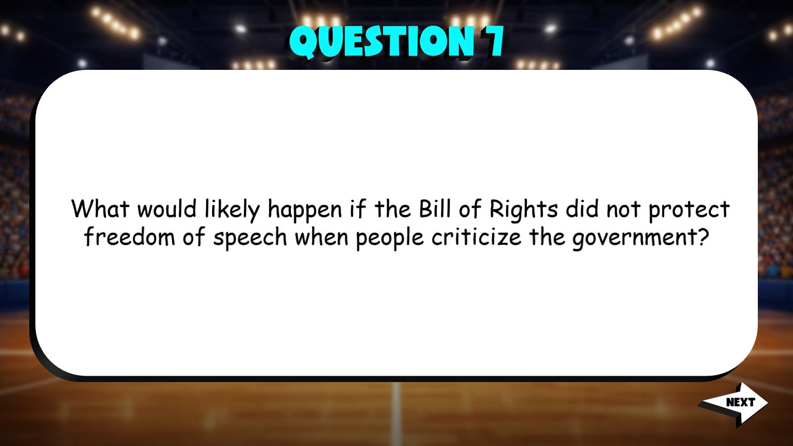Limits on Government TRASHKETBALL Socials Game - No Prep Grade 4 Review Activity