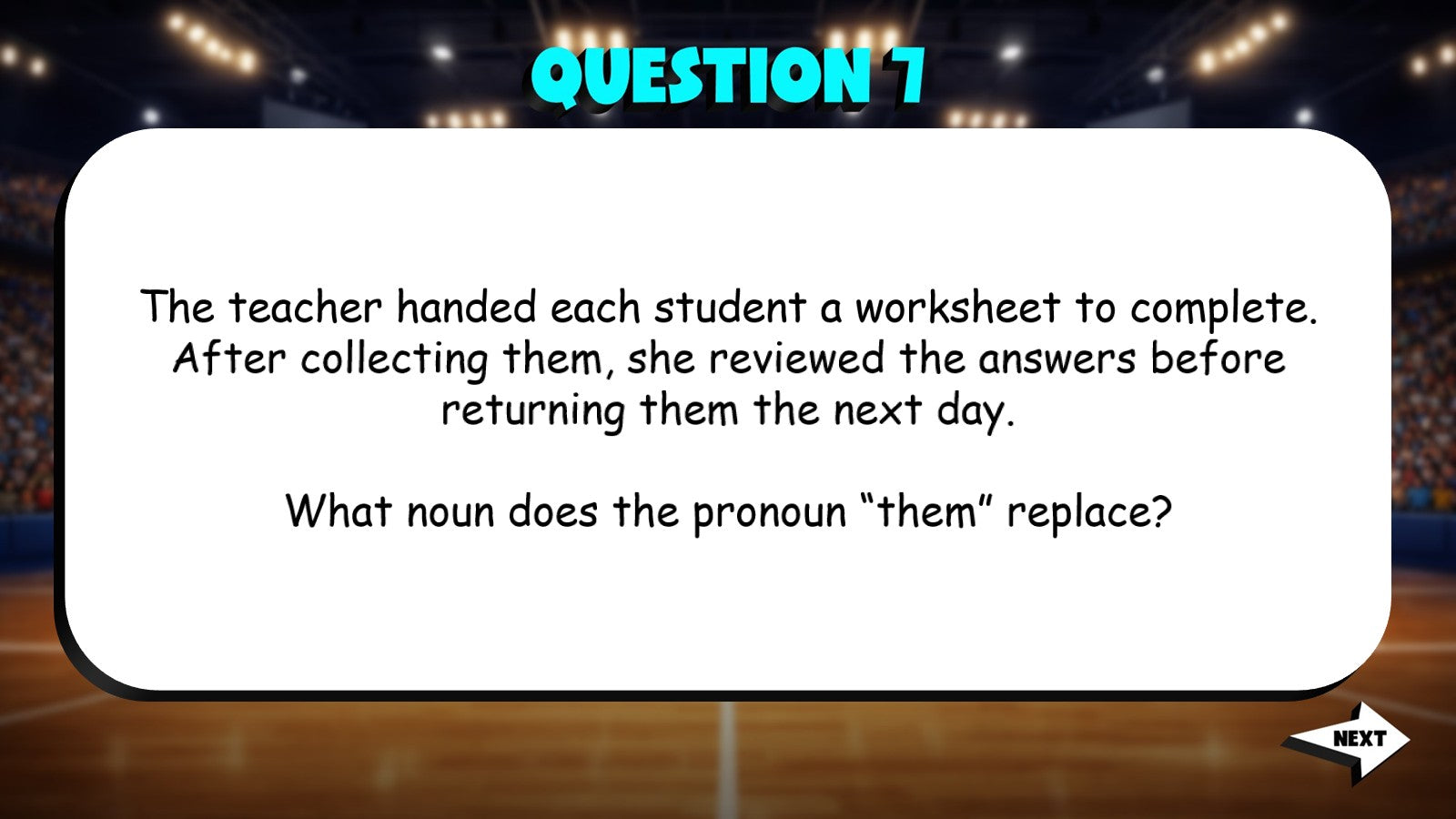 Identify Pronouns & Their Antecedents TRASHKETBALL ELA Game - No Prep Grade 4