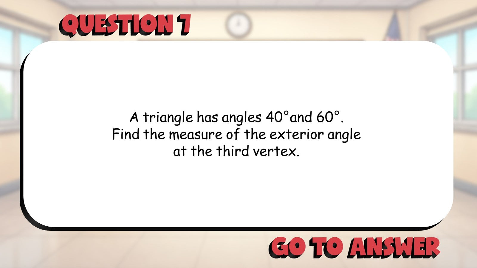 Triangle Inequalities BIG TERRIBLE GAME - No Prep Geometry Math Review Activity