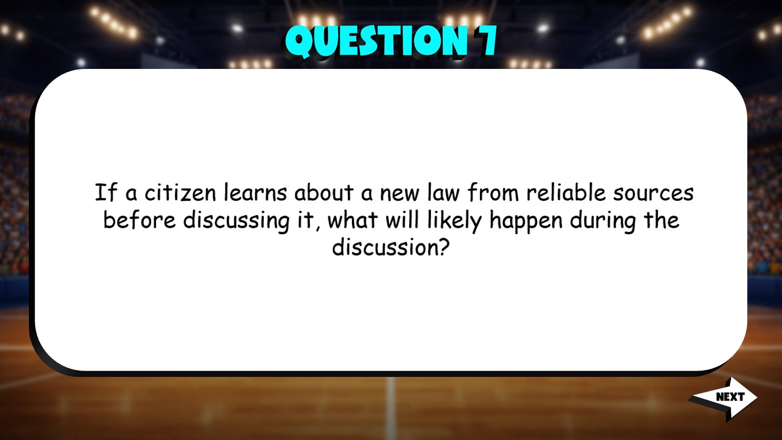 Informed Citizenship TRASHKETBALL Socials Game - No Prep Grade 4 Review Activity
