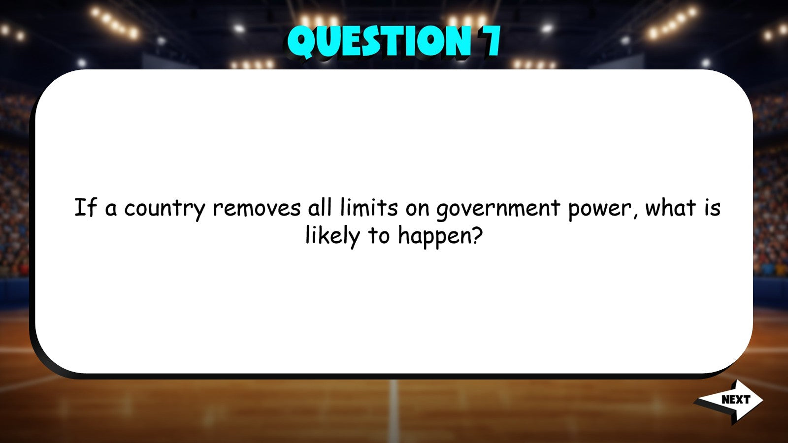 Principles of Government TRASHKETBALL Socials Game - No Prep Grade 4 Review