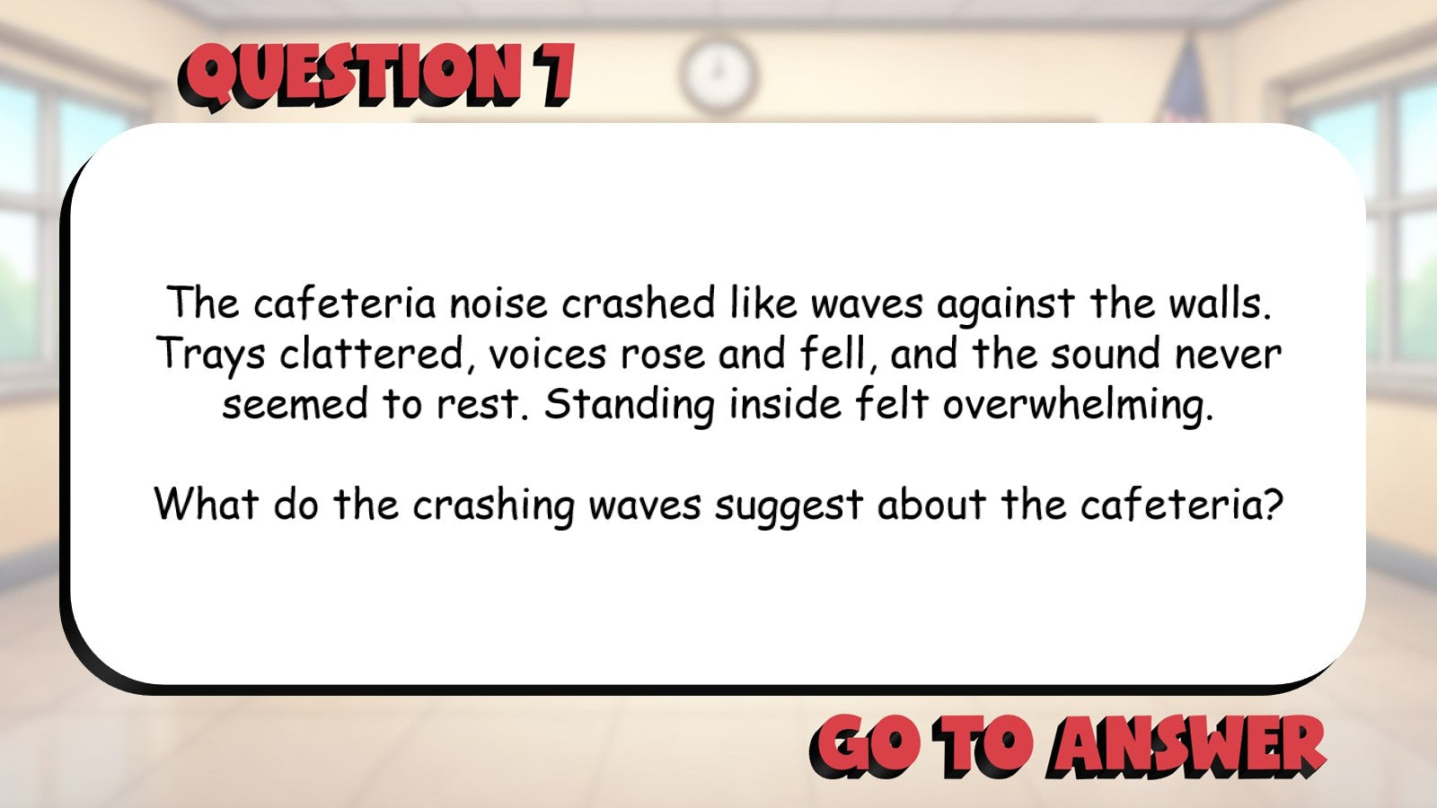 Figurative Language Meaning in Literature BIG TERRIBLE GAME - Grade 5 ELA Review
