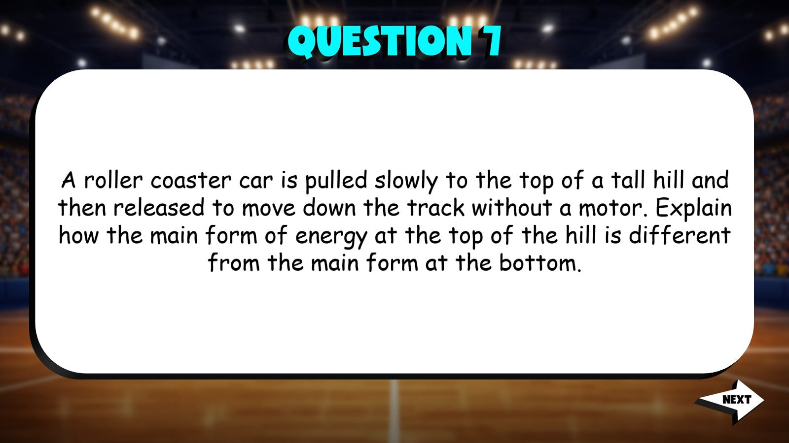 Energy Fundamentals TRASHKETBALL Science Game - No Prep Grade 7 Review Activity