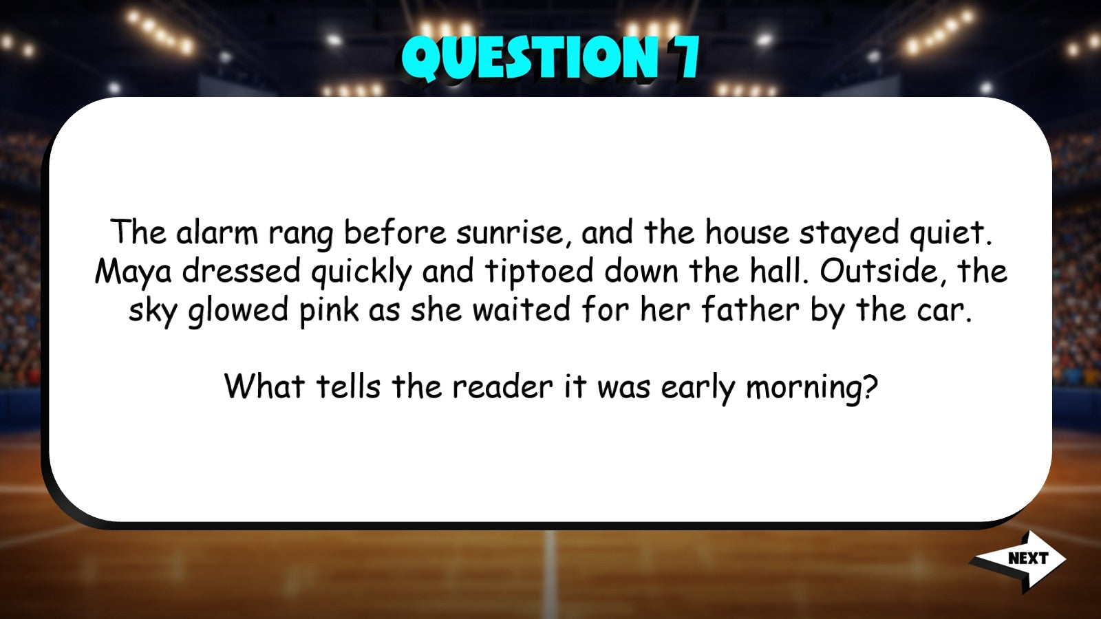 Ask & Answer Text Dependent Questions TRASHKETBALL ELA Game - No Prep Grade 4