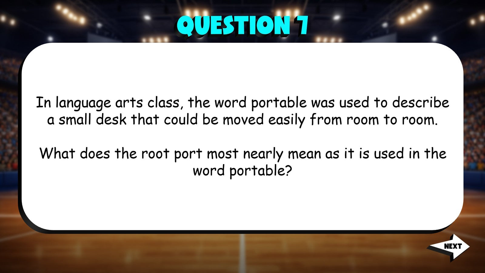 Identify Greek & Latin Roots in Words TRASHKETBALL ELA Game - No Prep Grade 5