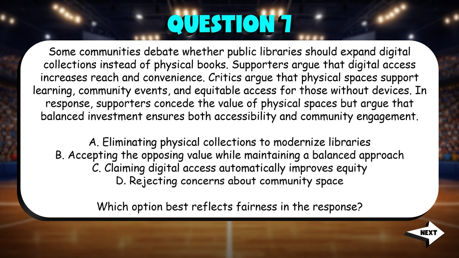 Counterarguments & Balance TRASHKETBALL ELA Game - No Prep Grade 11 Review
