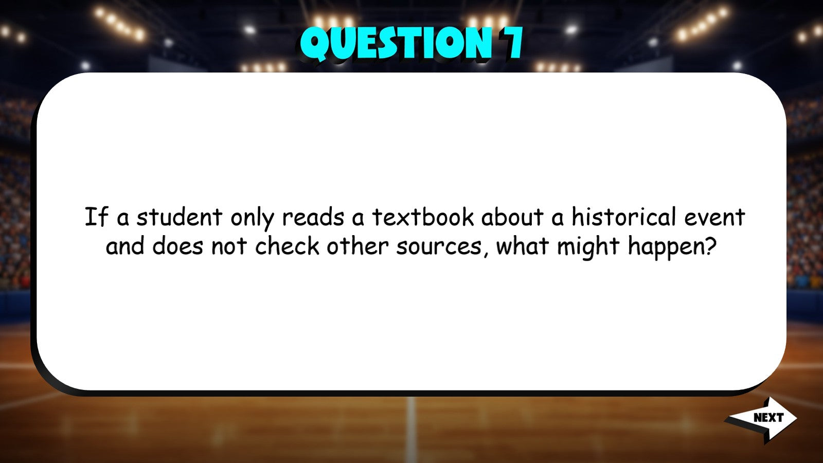 Comparing Sources TRASHKETBALL Socials Game - No Prep Grade 4 Review Activity