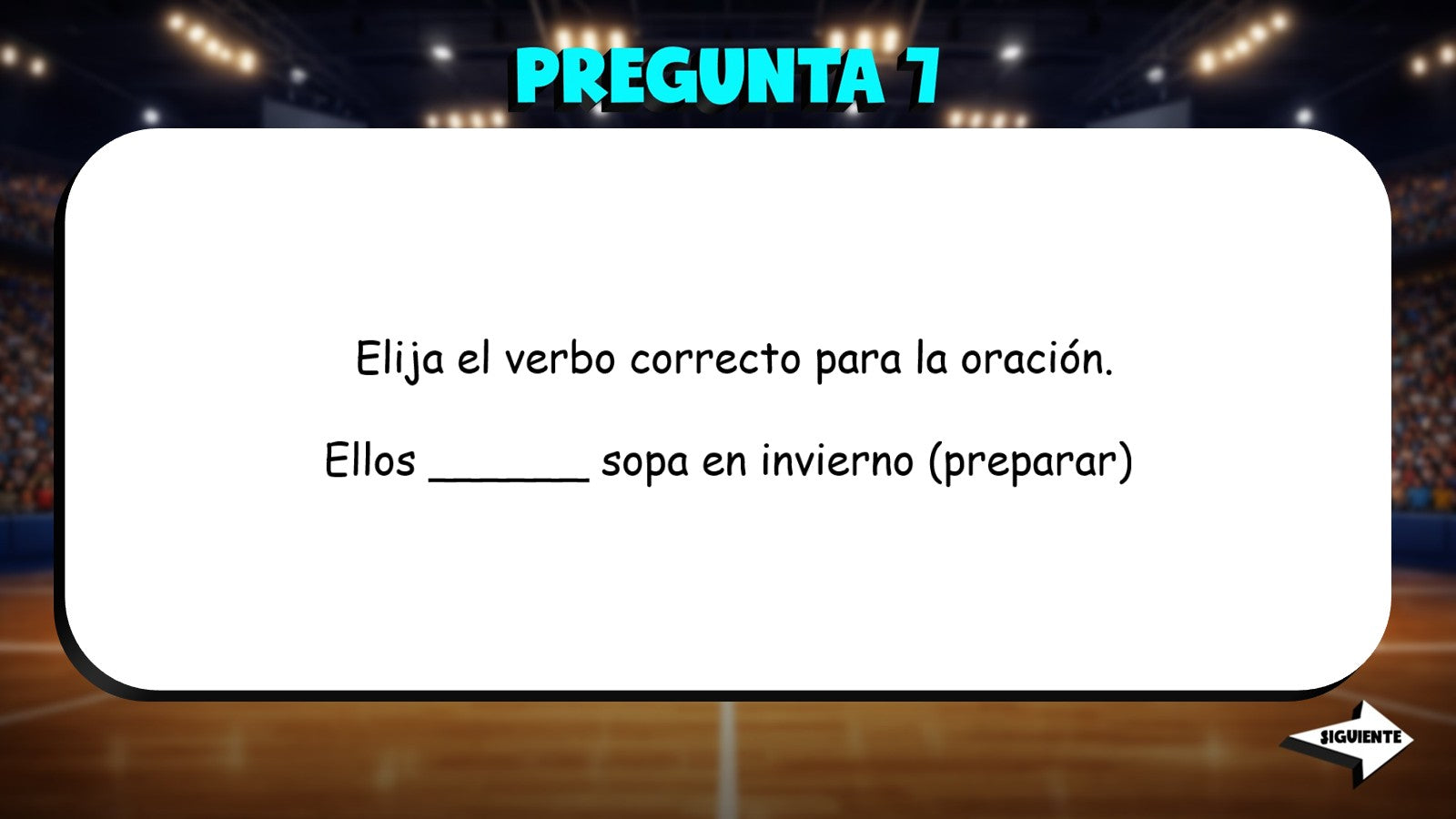 Fill In The Verb - Food Preferences TRASHKETBALL Spanish Game - No Prep Exercise
