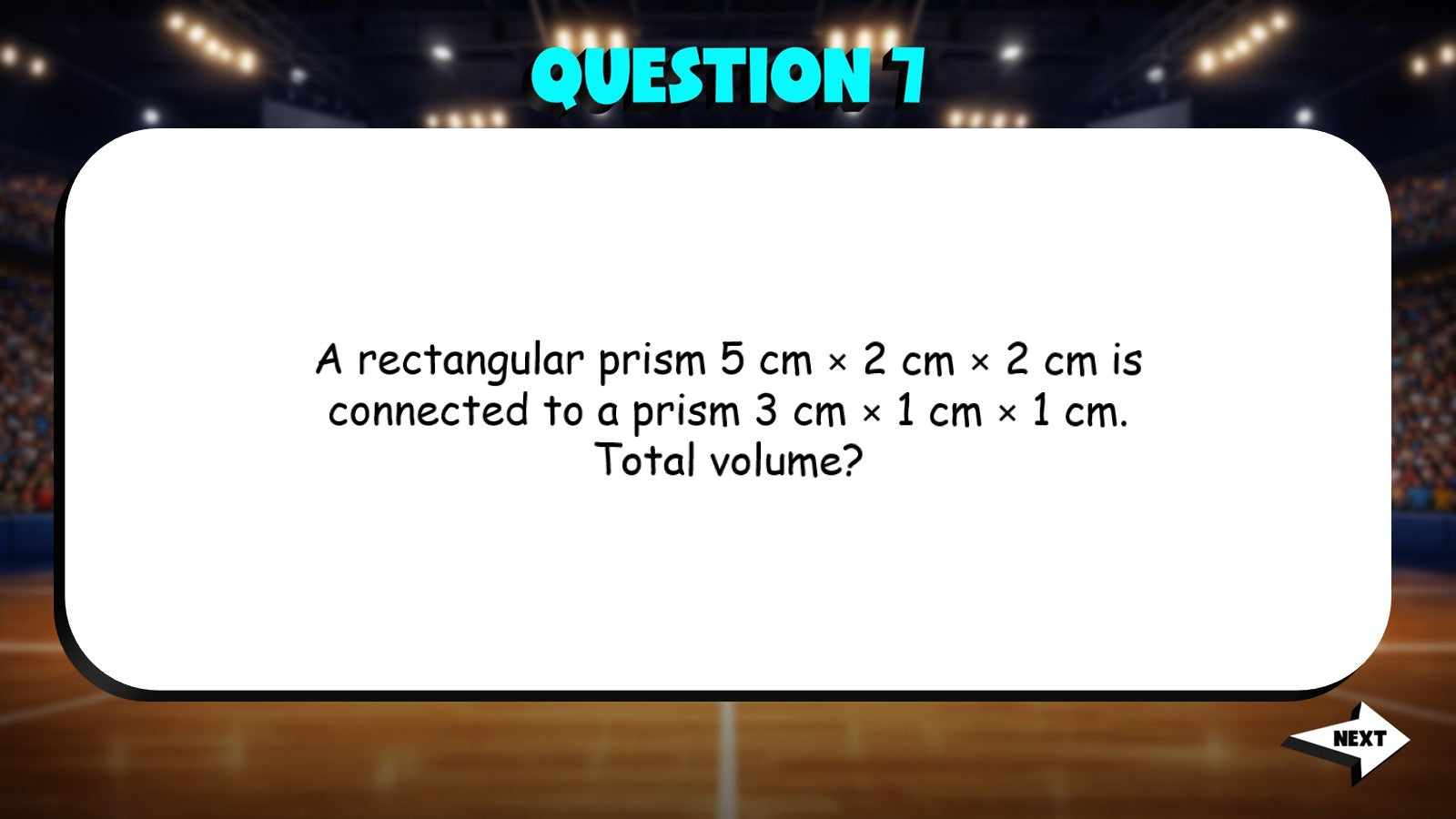 Volume of Composite Figures TRASHKETBALL Math Game - No Prep Grade 5 Review