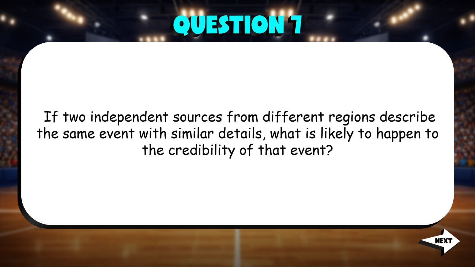 Corroboration of Sources in History TRASHKETBALL Socials Game - No Prep Grade 7