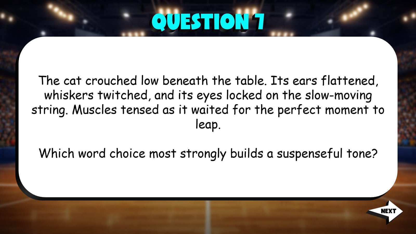 Identify How Word Choice Affects Tone TRASHKETBALL ELA Game - No Prep Grade 5