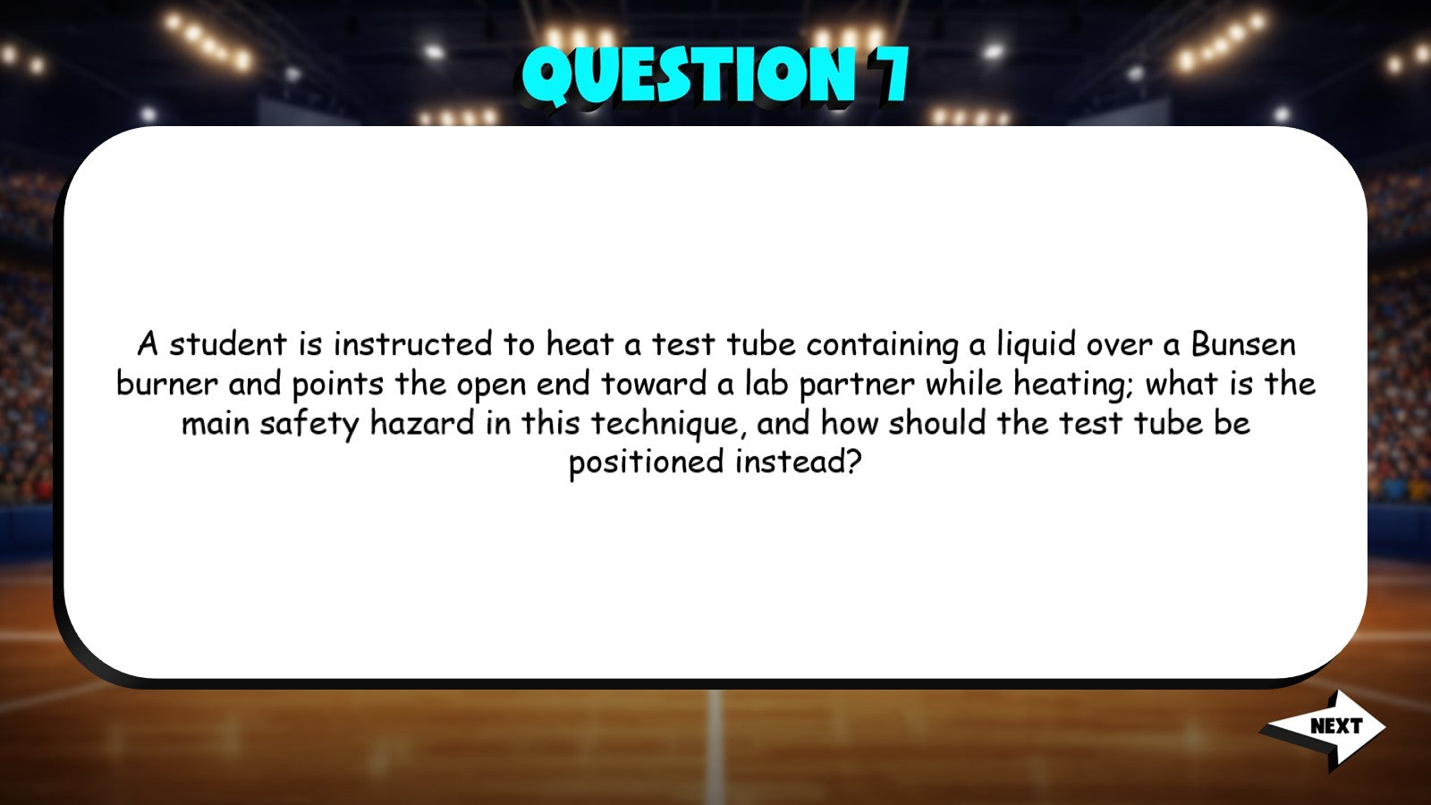 Proper Use of Lab Equipment TRASHKETBALL Science Game - No Prep Grade 9 Review
