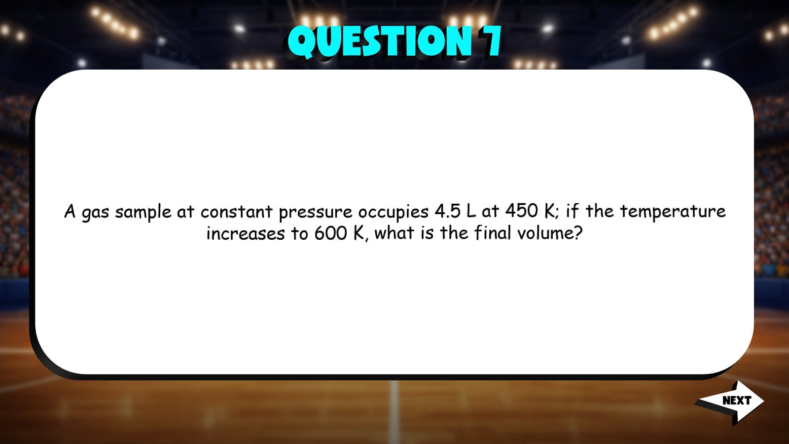 Volume–Temperature Relationship TRASHKETBALL Science Game - No Prep Chemistry