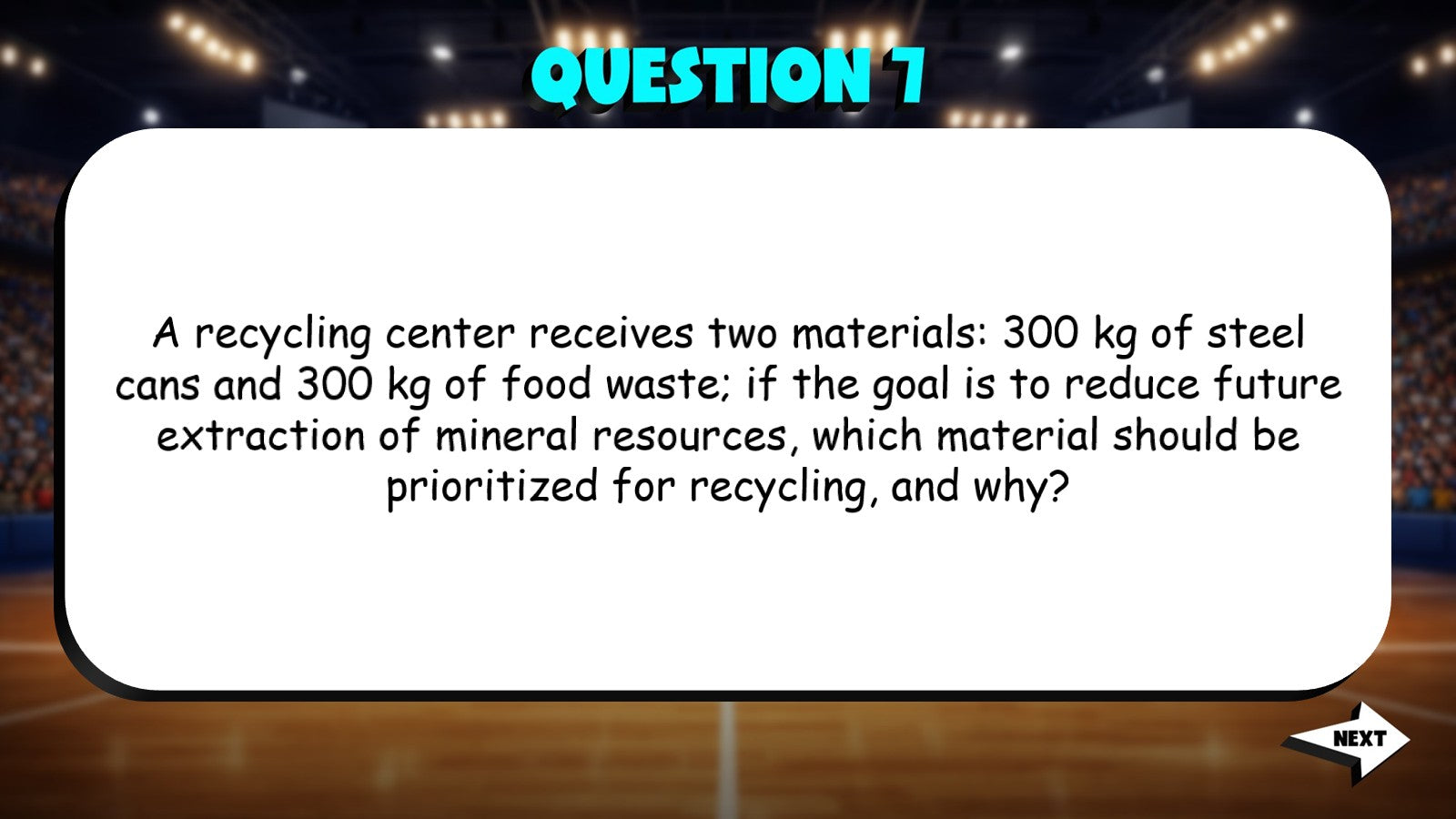Recycling & Reuse TRASHKETBALL Game - No Prep Earth Science Review Activity