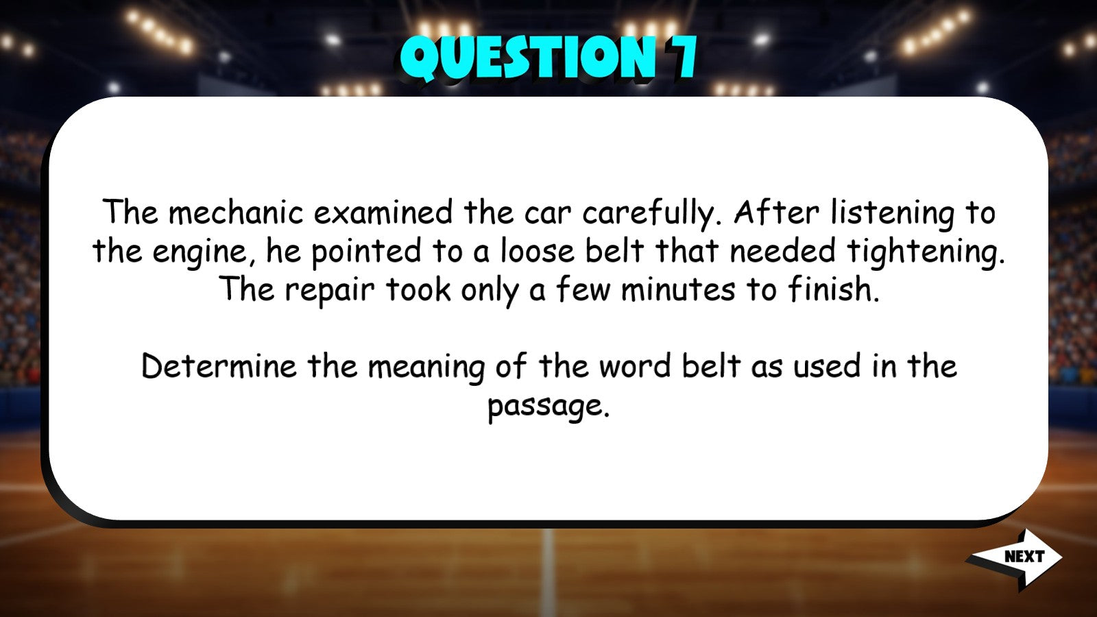 Multiple Meaning Words in Context TRASHKETBALL ELA Game - No Prep Grade 5 Review