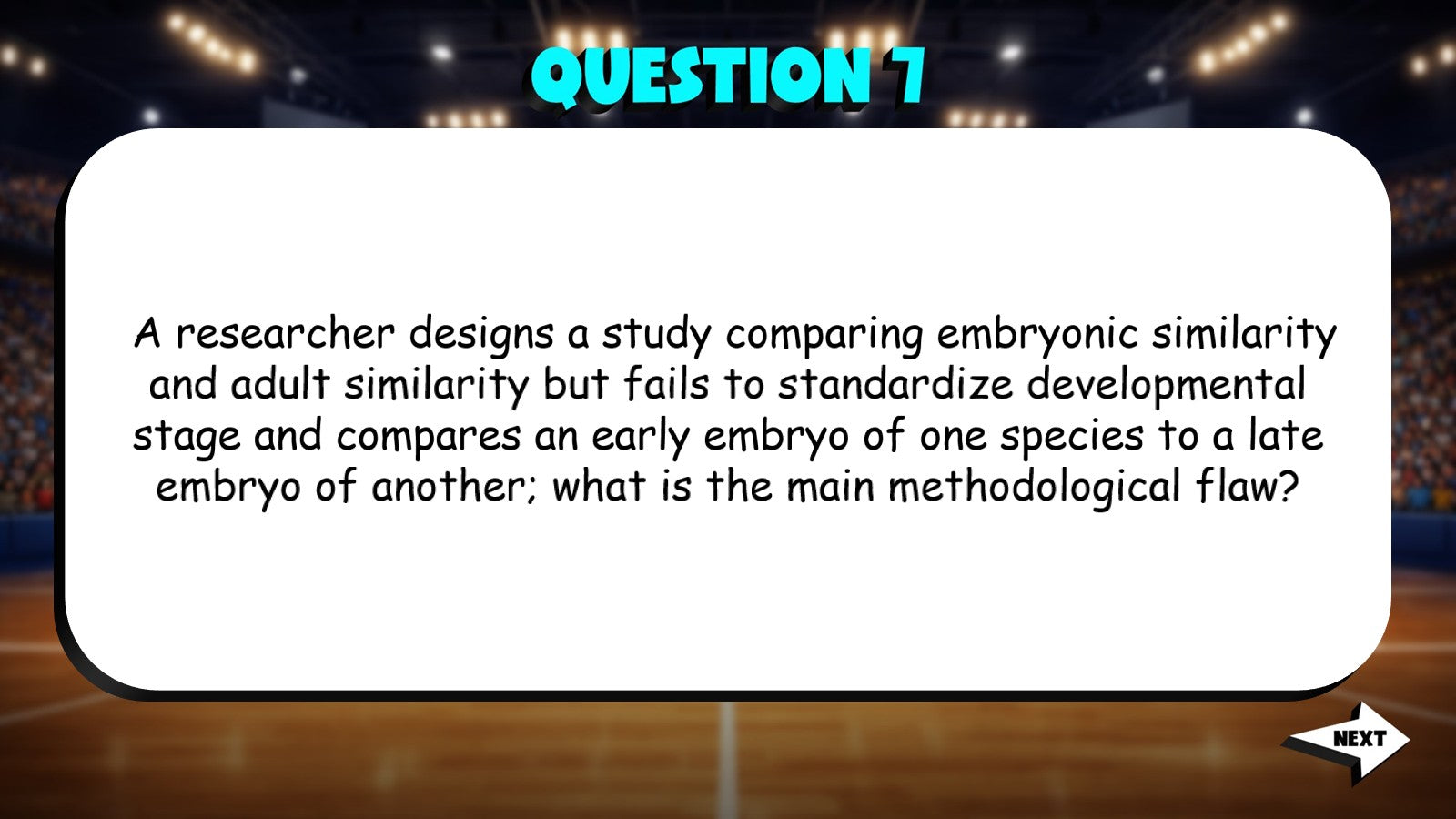 Embryology Evidence TRASHKETBALL Science Game - No Prep AP Biology Review