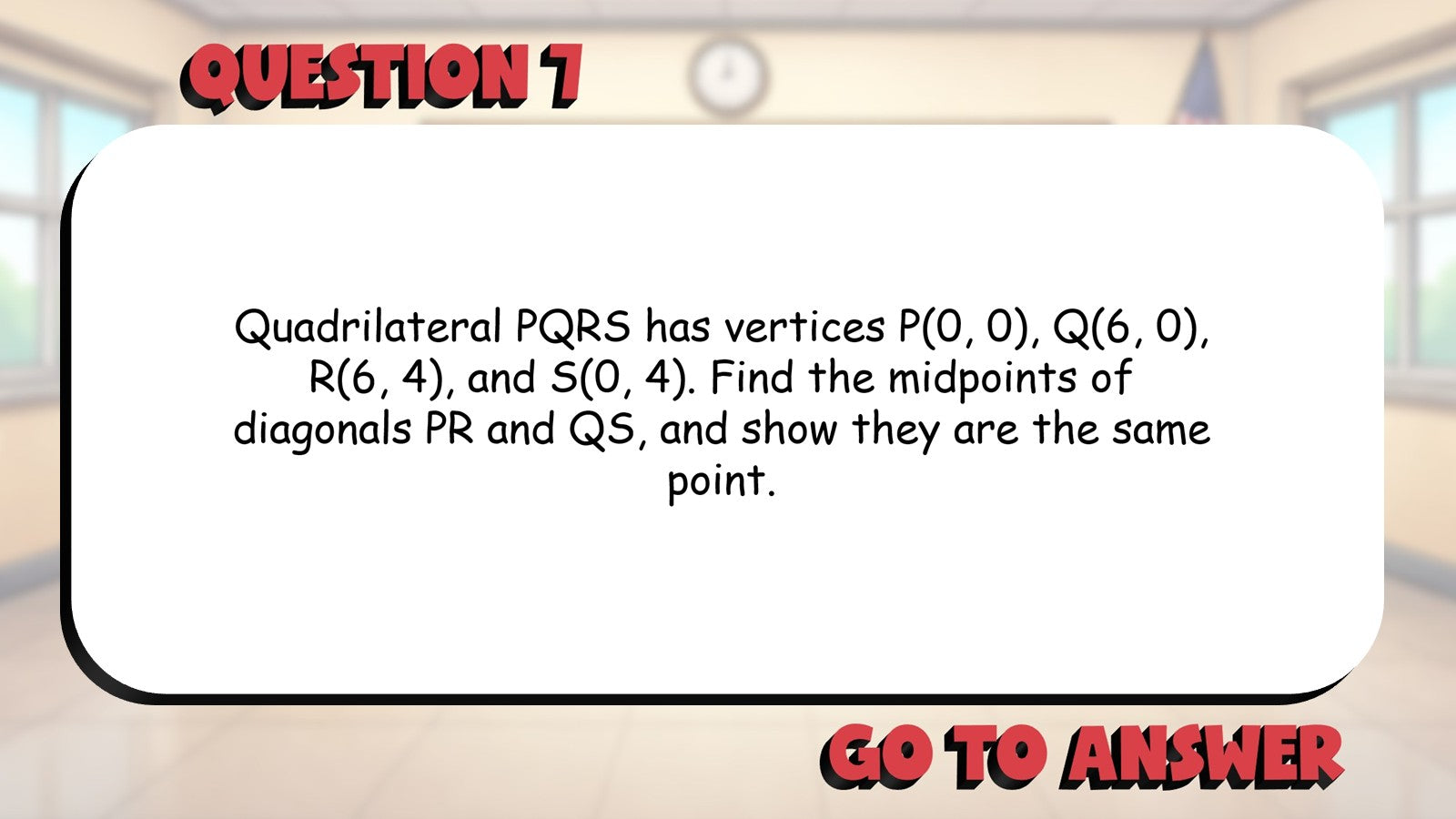 Midpoint Formula BIG TERRIBLE GAME - No Prep Geometry Math Review Activity