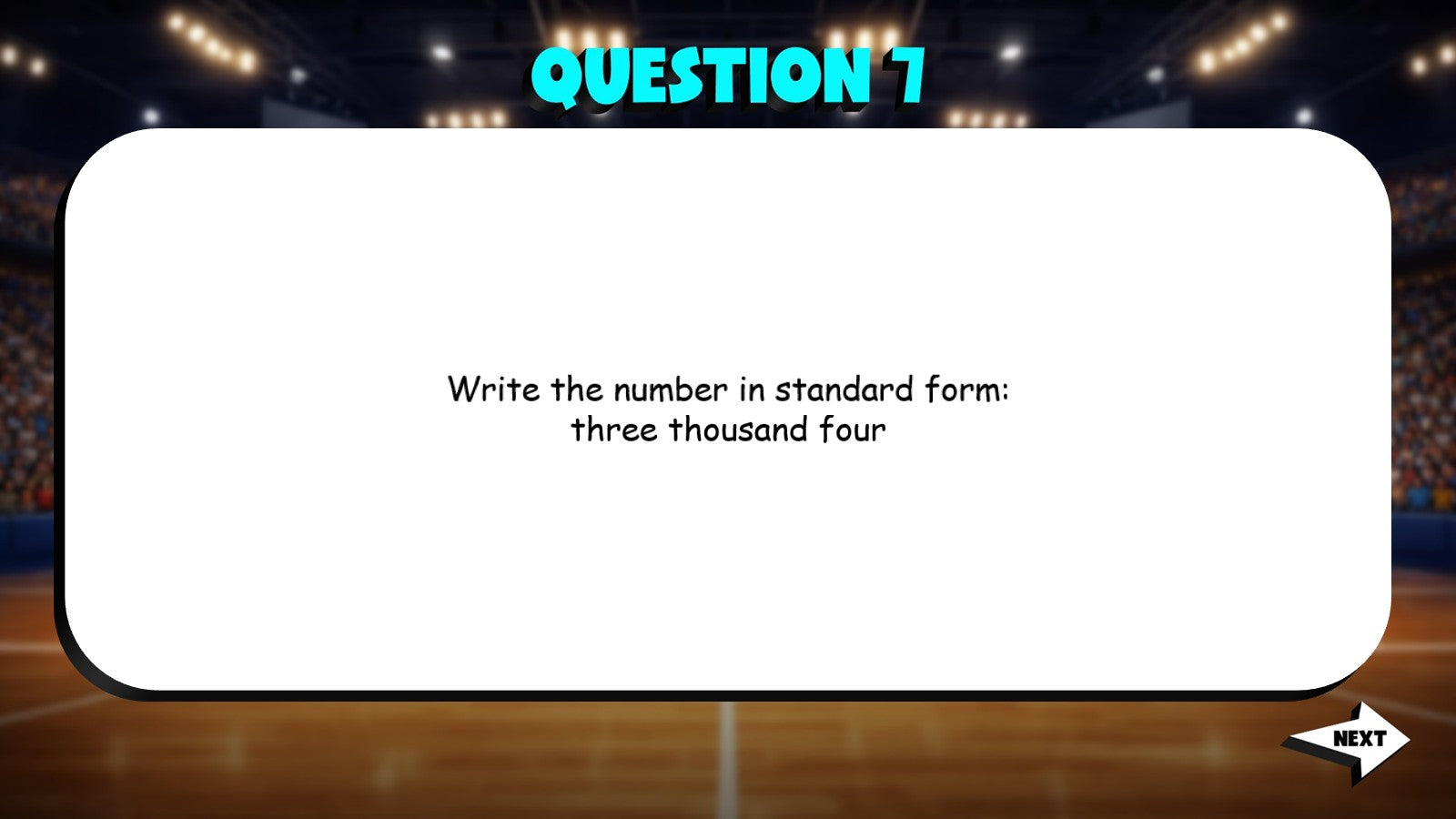 Reading Multi Digit Whole Numbers TRASHKETBALL Math Game - No Prep Grade 4